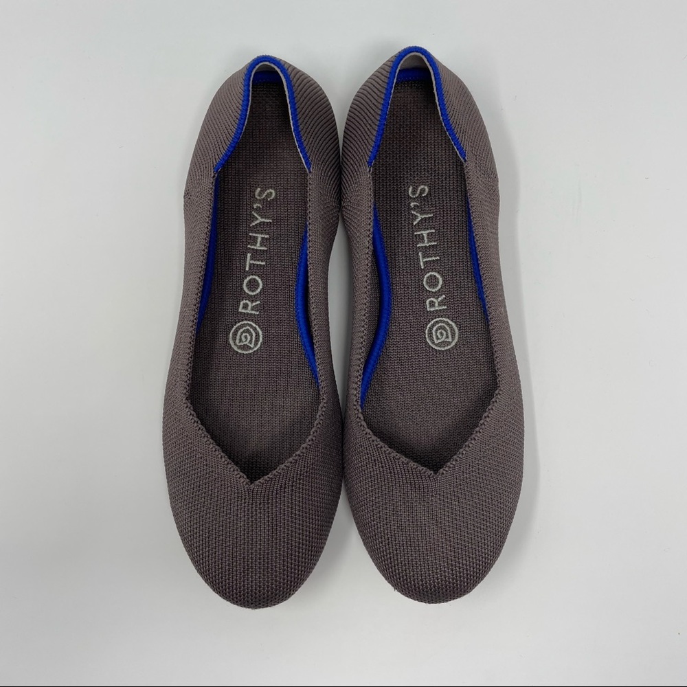 Rothy’s The Flat Round Toe in Mink Size 7